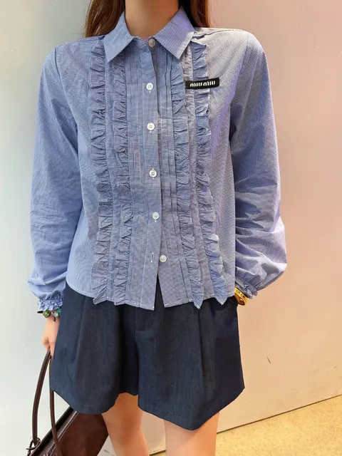 미우미우 프릴 남방