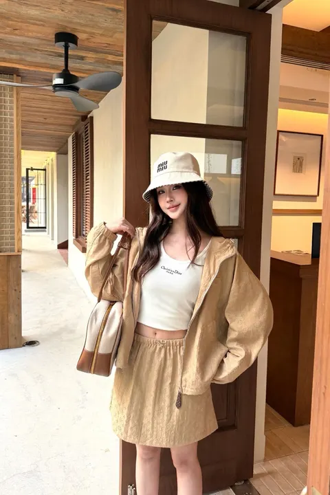 루이비통 스커트 세트