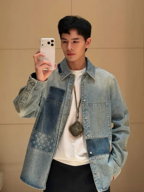 루이비통 청자켓