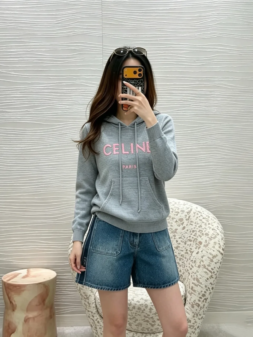 셀린느 후드 니트티 2
