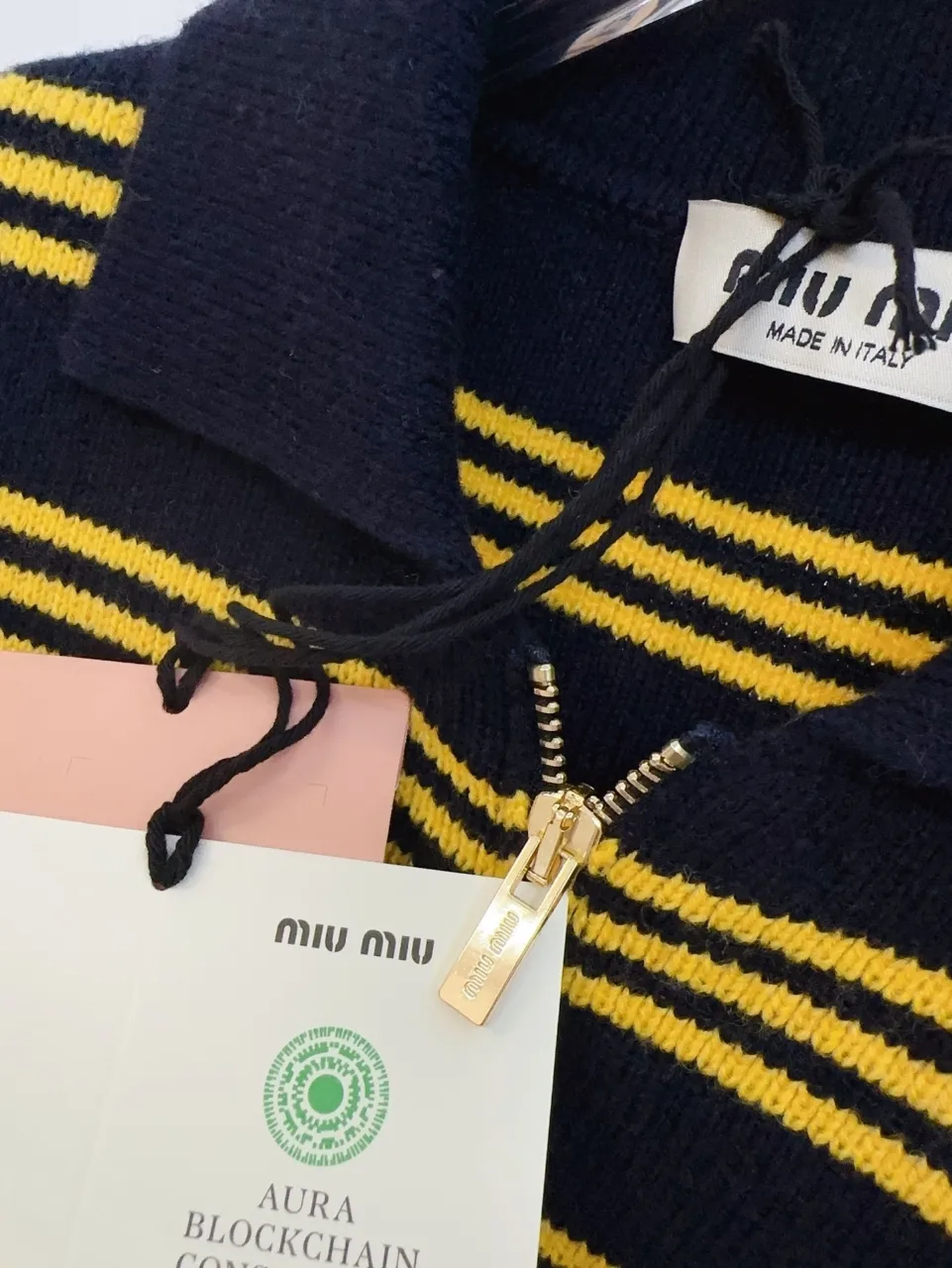 미우미우 니트 집업 6
