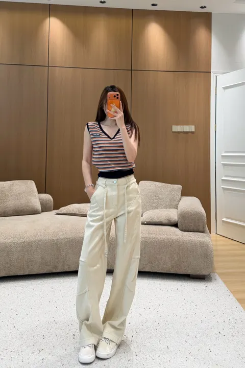 로에베 데님 팬츠