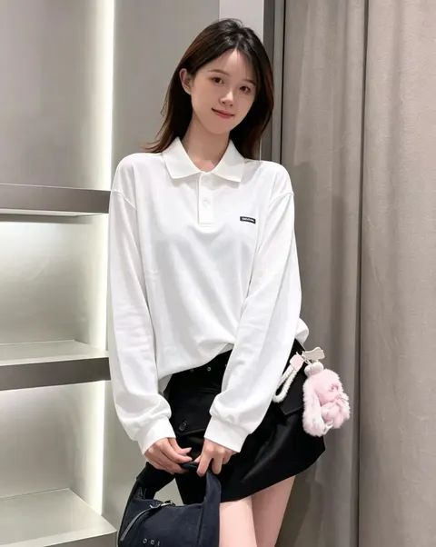 프라다 카라 티셔츠