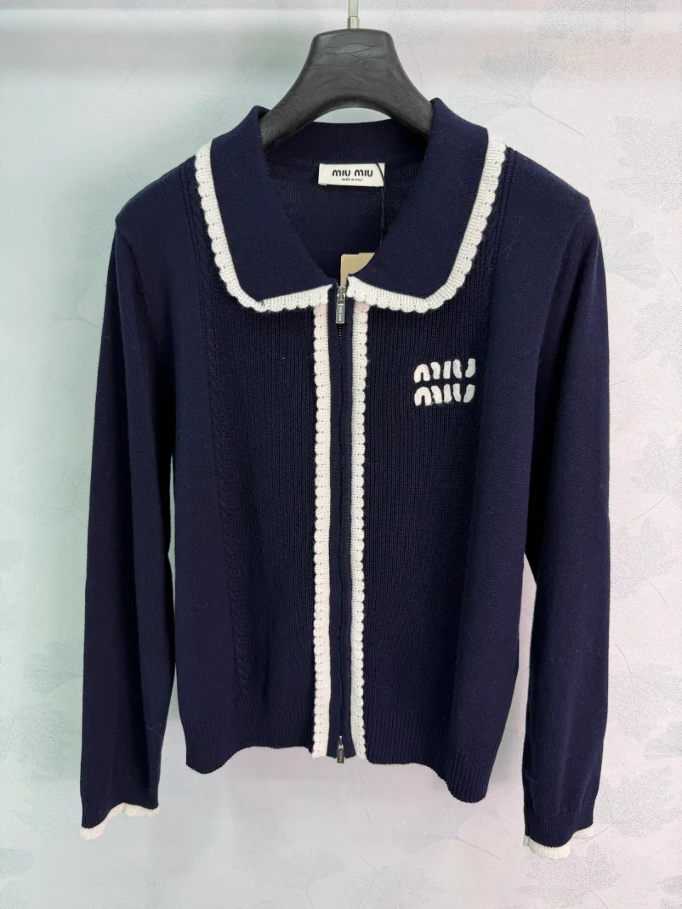 미우미우 니트 집업 3