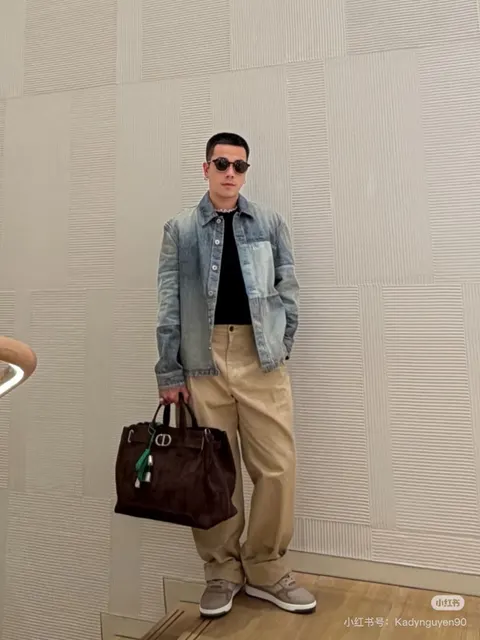 디올 청자켓