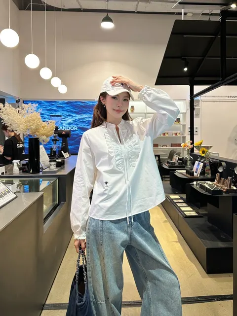 디올 프릴 남방