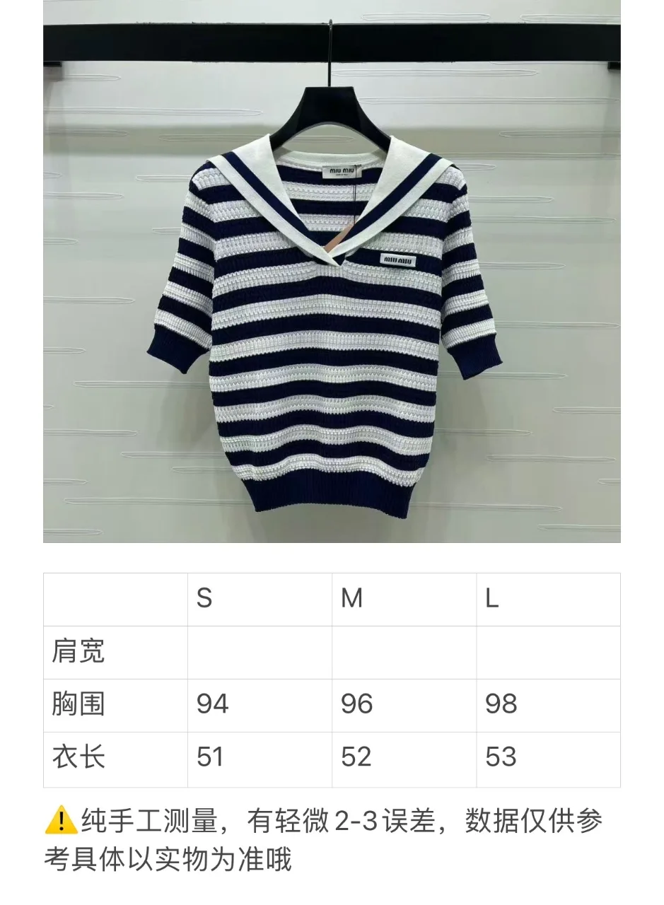 미우미우 반팔 니트티 9