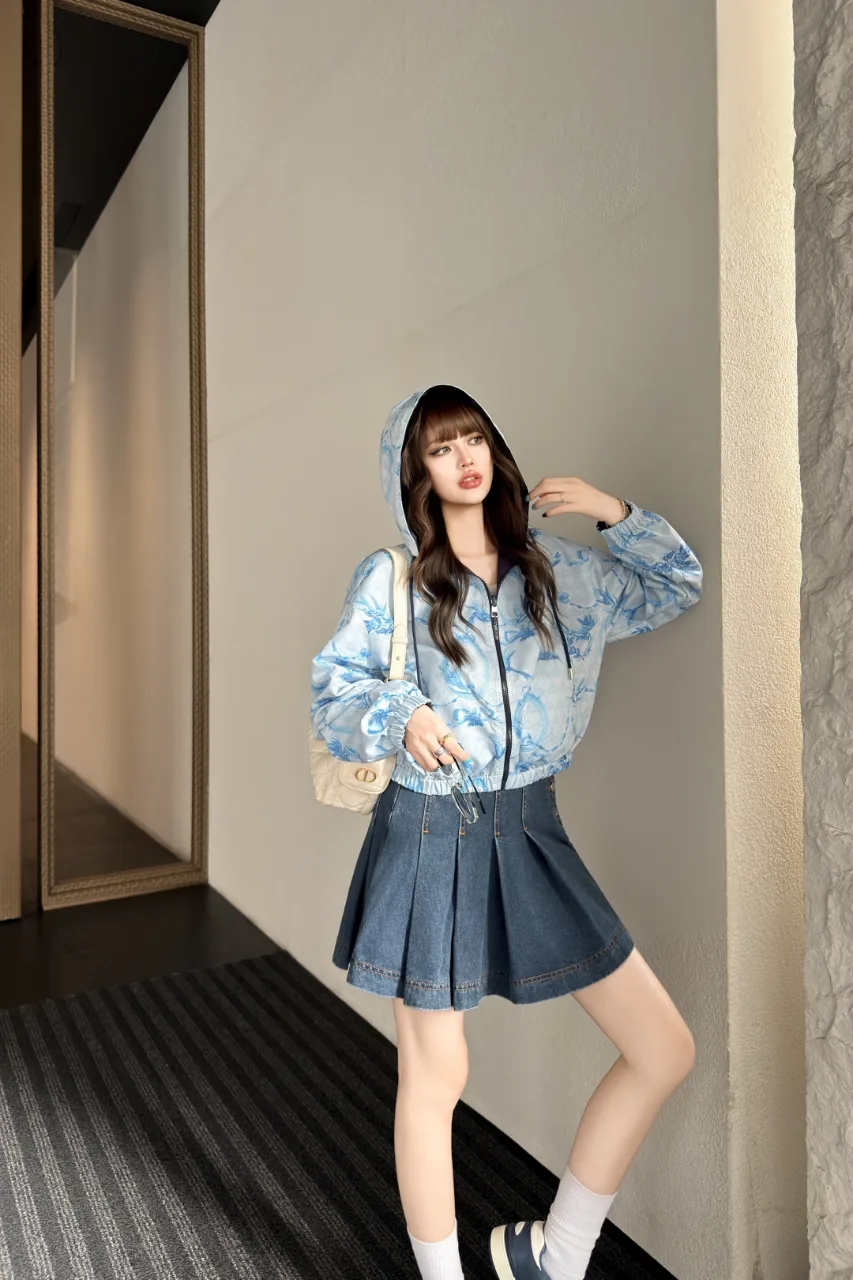 디올 후드 바람막이 ( 양면 ) 5