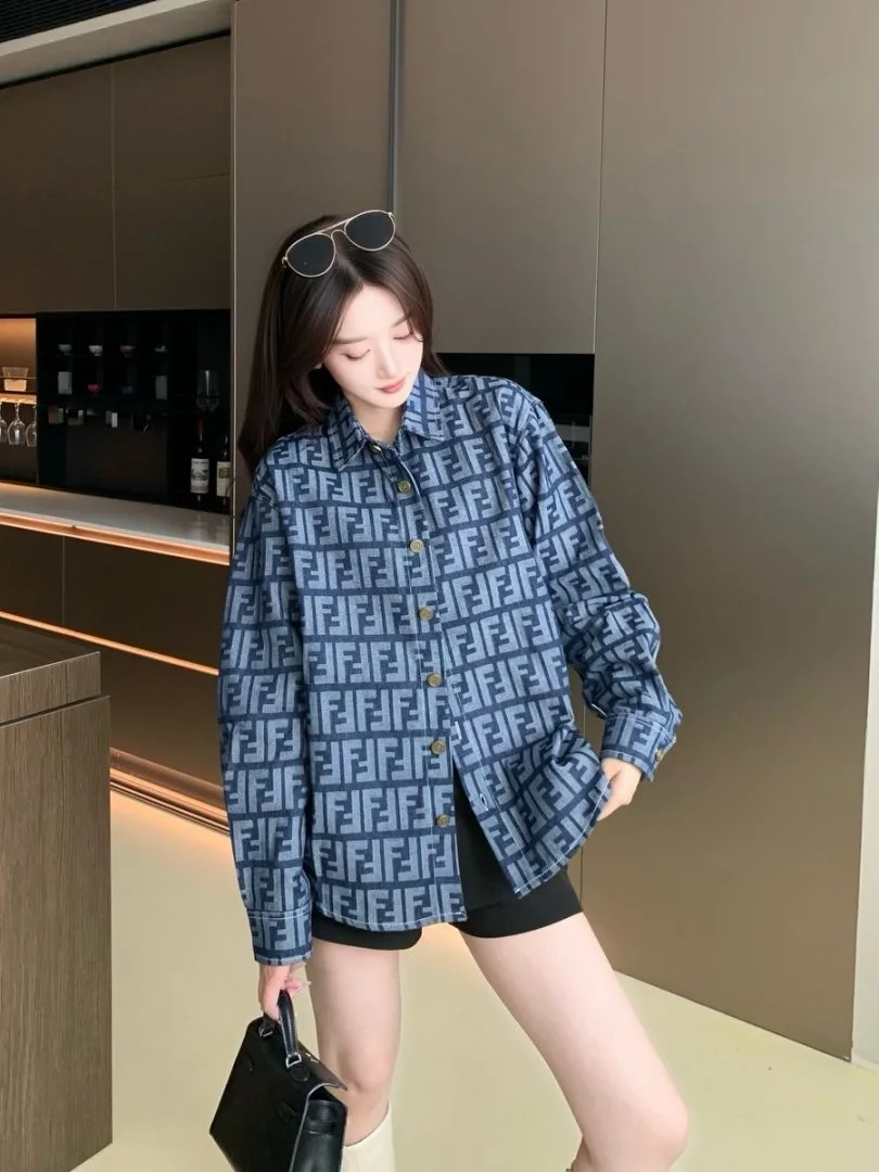 펜디 데님 남방 2