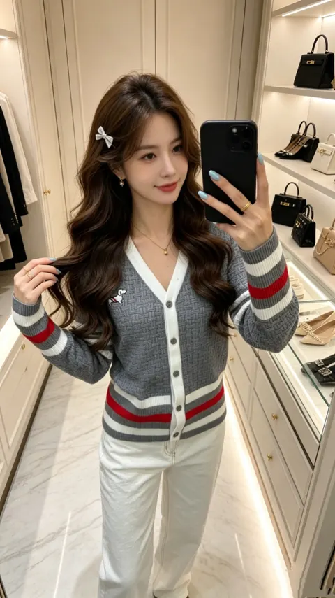 톰브라운 가디건
